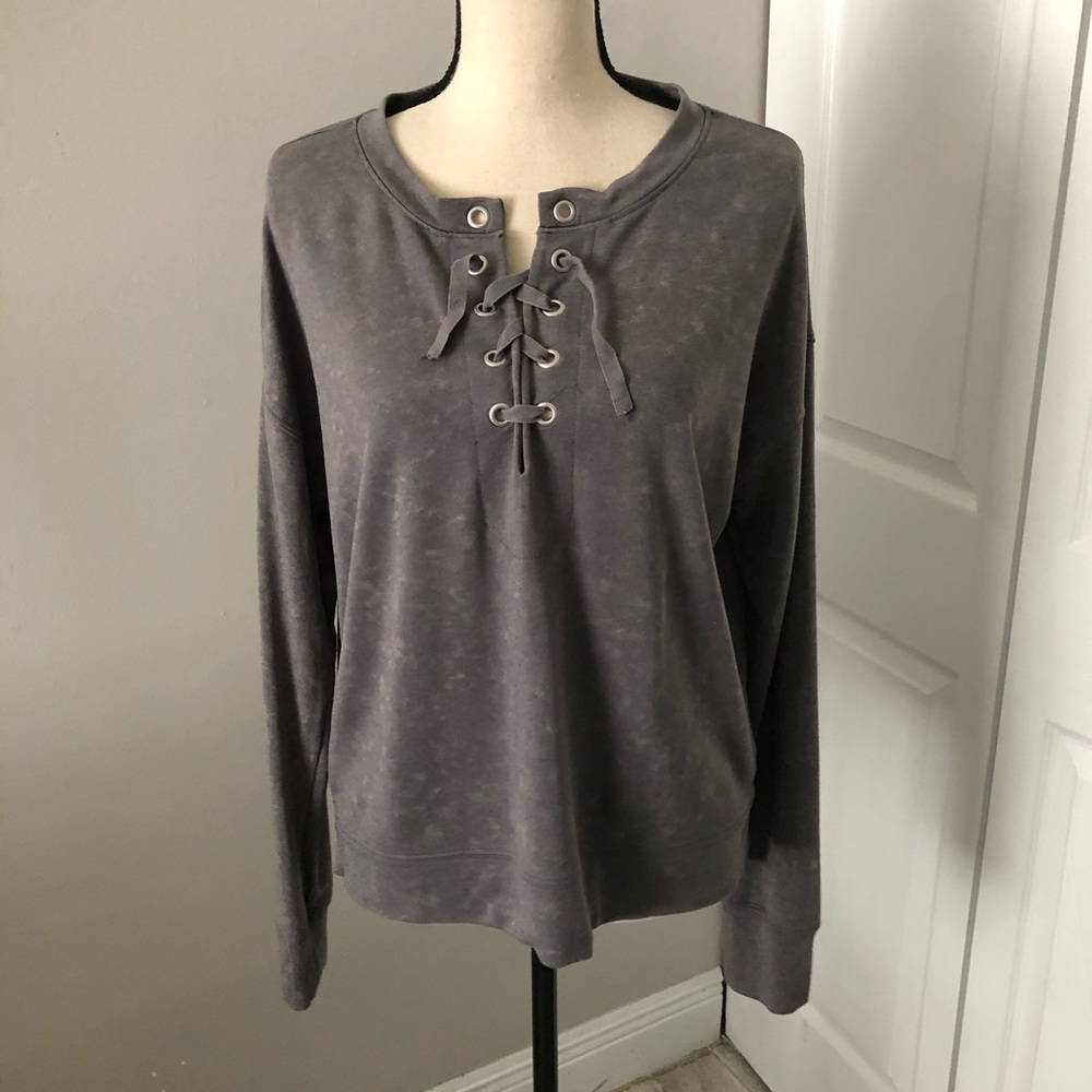 ❤️3X20 MUDD DARK GREY LADY SWEATSHIRT | L